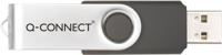 Q-CONNECT USB stick 2.0, zwart, 4 GB - thumbnail