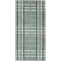 Cawö Cawö Noblesse Check Handdoek 50x100 nordic green - thumbnail