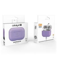 Catalyst Slim Case voor AirPods Pro Skin voor Apple AirPods Pro Charging Case, verwisselbare kleuren, beschermhoes Soft Skin, compatibel draadloos opladen - Lila - thumbnail