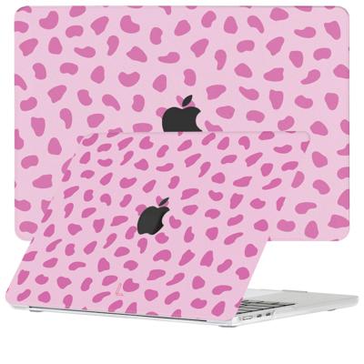 Lunso MacBook Air 15 inch (2023-2025) cover hoes - case - Pebble Charm Lunso MacBook Air 15 inch (2023-2025) cover hoes - case - Pebble Charm