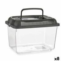 Vissenkom Mascow Grijs Plastic 7 L 20 x 20 x 30 cm Met handvat Groot (8 Stuks) - thumbnail