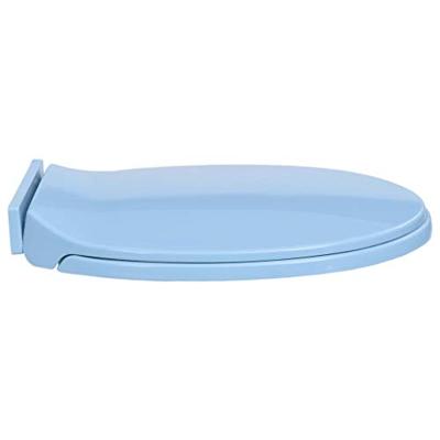 VidaXL Toiletbril soft-close ovaal blauw