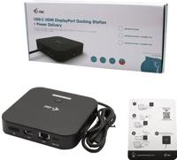 Docking stationi-Tec Zwart 100 W - thumbnail