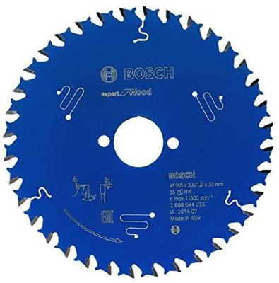 Bosch Accessoires Cirkelzaagblad expert for Wood 165x30x2.6/1.6x36T - 2608644026