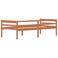 Bedframe massief grenenhout honingbruin 90x200 cm - thumbnail