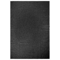 Vloerkleed ZIZUR binnen en buiten 200x290cm jute look antraciet - thumbnail