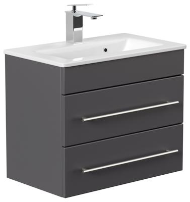 Saniclear Bianca Badkamermeubel 50cm antraciet