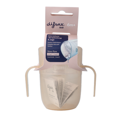 Difrax LOVI Genius Cup Oefenbeker Nude Difrax LOVI Genius Cup Oefenbeker Nude