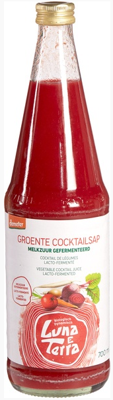 LunaeTerra Groente Cocktailsap Melkzuur Gefermenteerd LunaeTerra Groente Cocktailsap Melkzuur Gefermenteerd