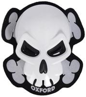 OXFORD kneesliders knee slider skull white - thumbnail
