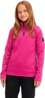 Oneill Solid Half Zip Pully Kinderen Fuchia Red 176 - thumbnail