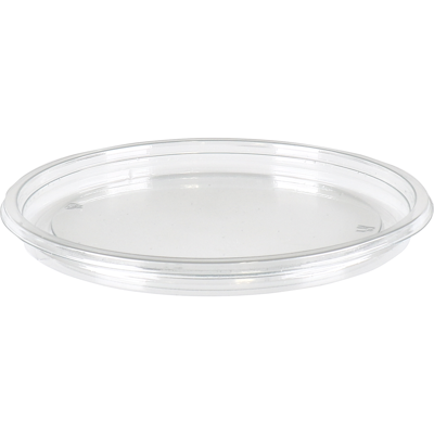 Deli Circle Deksel | Gerecycled PET | Ø117mm | 10.6mm | transparant | 576 stuks