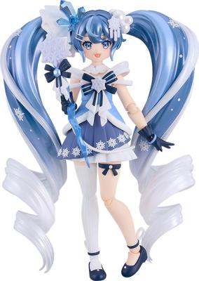 Character Vocal Series 01: Hatsune Miku Figma Action Figure Snow Miku: Crystal Snow Ver. 13 cm Character Vocal Series 01: Hatsune Miku Figma Action Figure Snow Miku: Crystal Snow Ver. 13 cm