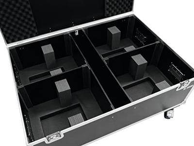 ROADINGER Flightcase 4x THA-250F with wheels