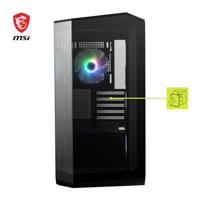 MSI MAG PANO M100R PZ Micro-tower PC-behuizing Zwart - thumbnail
