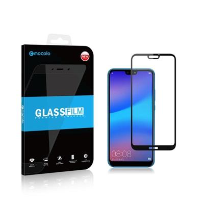 2 stuks mocolo 0.33 mm 9u 2.5 D volledige GlueTempered glas film voor Huawei P20 Lite