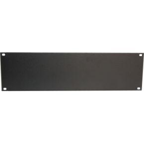 WP Rack WPN-ABP-3-B Blindpaneel Metaal 3U - Zwart
