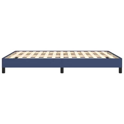 Bedframe zonder matras stof blauw 140x200 cm