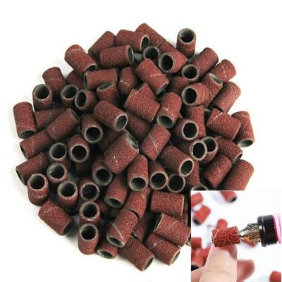 100 PCS Nail Art elektrische Grinder accessoires schuurpapier ring zand doek ring slijpen ring grootte: 180 #