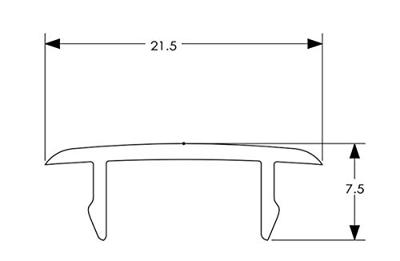 Deko Light 710077 D Line Abdeckblende Einbaustromschiene 230V-railsysteemcomponenten Stroomrail 3-fasig Wit Deko Light 710077 D Line Abdeckblende Einbaustromschiene 230V-railsysteemcomponenten Stroomrail 3-fasig Wit
