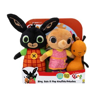 Bing, Sula & Flop knuffels, Set van 3 - thumbnail