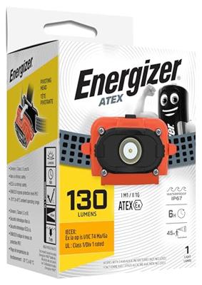 Energizer ATEX Headlight Hoofdlamp Ex Zone: 0, 1, 2 130 lm 45 m Energizer ATEX Headlight Hoofdlamp Ex Zone: 0, 1, 2 130 lm 45 m