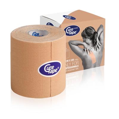 Cure Tape Kinesiotape beige 7.5cm x 5m 1 Stuks