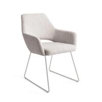 Jesper Home Eetkamerstoel 'Yanai' Slide Steel, kleur Pigeon - thumbnail