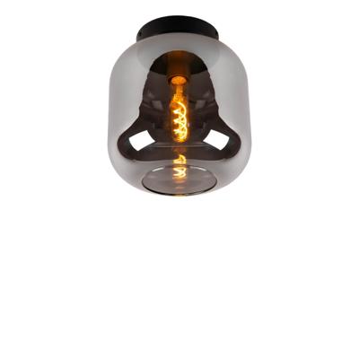 Lucide JOANET - Plafonnière - Ø 25 cm - 1xE27 - Fumé