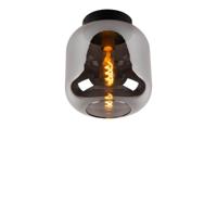 Lucide JOANET - Plafonnière - Ø 25 cm - 1xE27 - Fumé - thumbnail