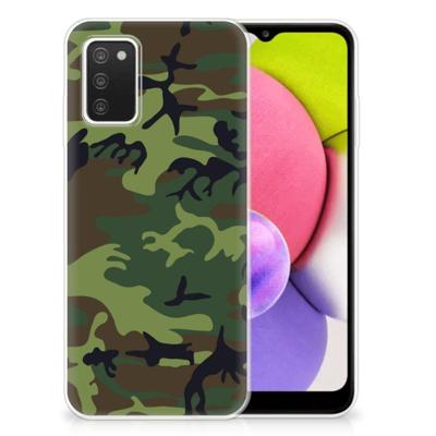 Samsung Galaxy A03S | TPU bumper | Army Dark Samsung Galaxy A03S | TPU bumper | Army Dark