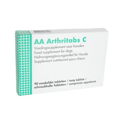 AA Arthritabs C voedingssupplement hond 90 tabletten