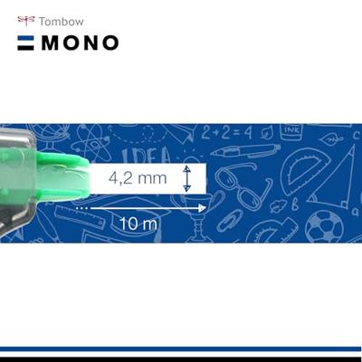 Correctietape Tombow Mono 4,2 mm x 10 m (12 Stuks)