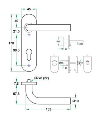 Krukgarn BODA PL rvs mat SL72 KS