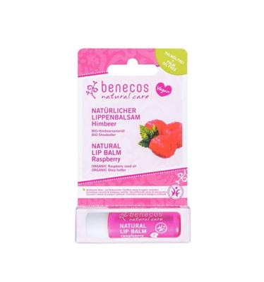 Benecos natural beauty Natural lipbalm raspberry 4.7 Gram
