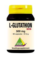 SNP L-Glutathion 500mg puur 60 Vegetarische capsules - thumbnail