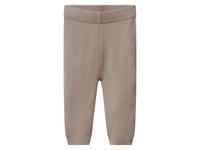 lupilu Gebreide baby broek (Beige, 50/56) - thumbnail