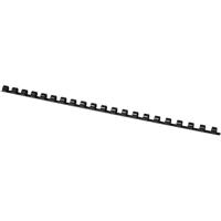 OFFICE products bindruggen, pak van 100 stuks, 8 mm, zwart - thumbnail