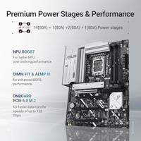 Asus PRIME Z890-P WIFI Moederbord Socket Intel LGA 1851 Vormfactor ATX Moederbord chipset Intel® Z890 - thumbnail