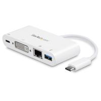 i-tec USB-C 3-Port HUB Metaal met Gigabit Ethernet Adapter RJ-45 10/100/1000 Mbps en 3 USB 3.0-Poorten voor Windows MacOS Linux Android - thumbnail