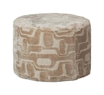 WOOOD Poef 'Yago' 60cm, kleur Naturel