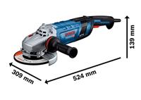 Bosch Professional GWS 30-230 PB 06018G1100 Haakse slijper 230 mm Brushless 2800 W 230 V - thumbnail