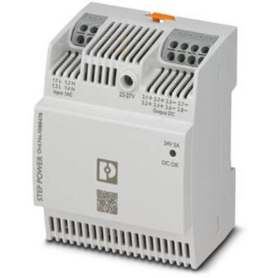 Phoenix Contact 1088478 DIN-rail netvoeding 24 V/DC 5 A 120 W Aantal uitgangen:1 x Inhoud 1 stuk(s) Phoenix Contact 1088478 DIN-rail netvoeding 24 V/DC 5 A 120 W Aantal uitgangen:1 x Inhoud 1 stuk(s)