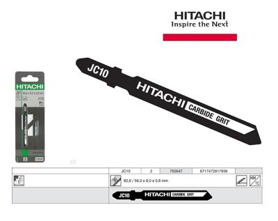 Hikoki Accessoires Decoupeerzaagbladen Jc10 (2 St) (Old 750034) - 750047