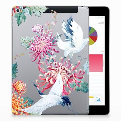 Apple iPad 9.7 2018 | 2017 Back Case Bird Flowers Apple iPad 9.7 2018 | 2017 Back Case Bird Flowers