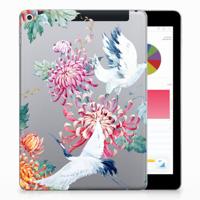 Apple iPad 9.7 2018 | 2017 Back Case Bird Flowers - thumbnail