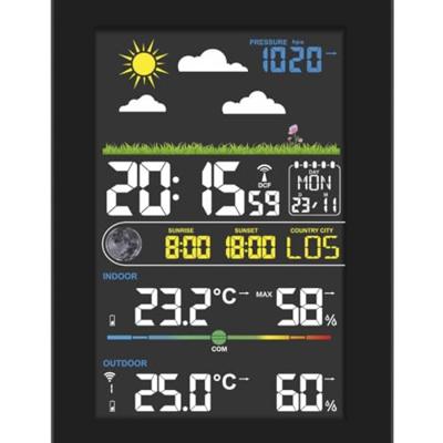 Hama 00222239 Draadloos weerstation Aantal sensoren max.: 3