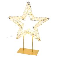 Verlichte Ster Staand Goud 300 LED Gehlmann - Gehlmann - thumbnail