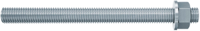 Fischer fis a m10 x 130 ankerstangen 5.8 met moer en ring 10 stuks - 90279 - thumbnail
