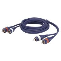 DAP FL24 - 2 RCA Male > 2 RCA Male 3meter - thumbnail
